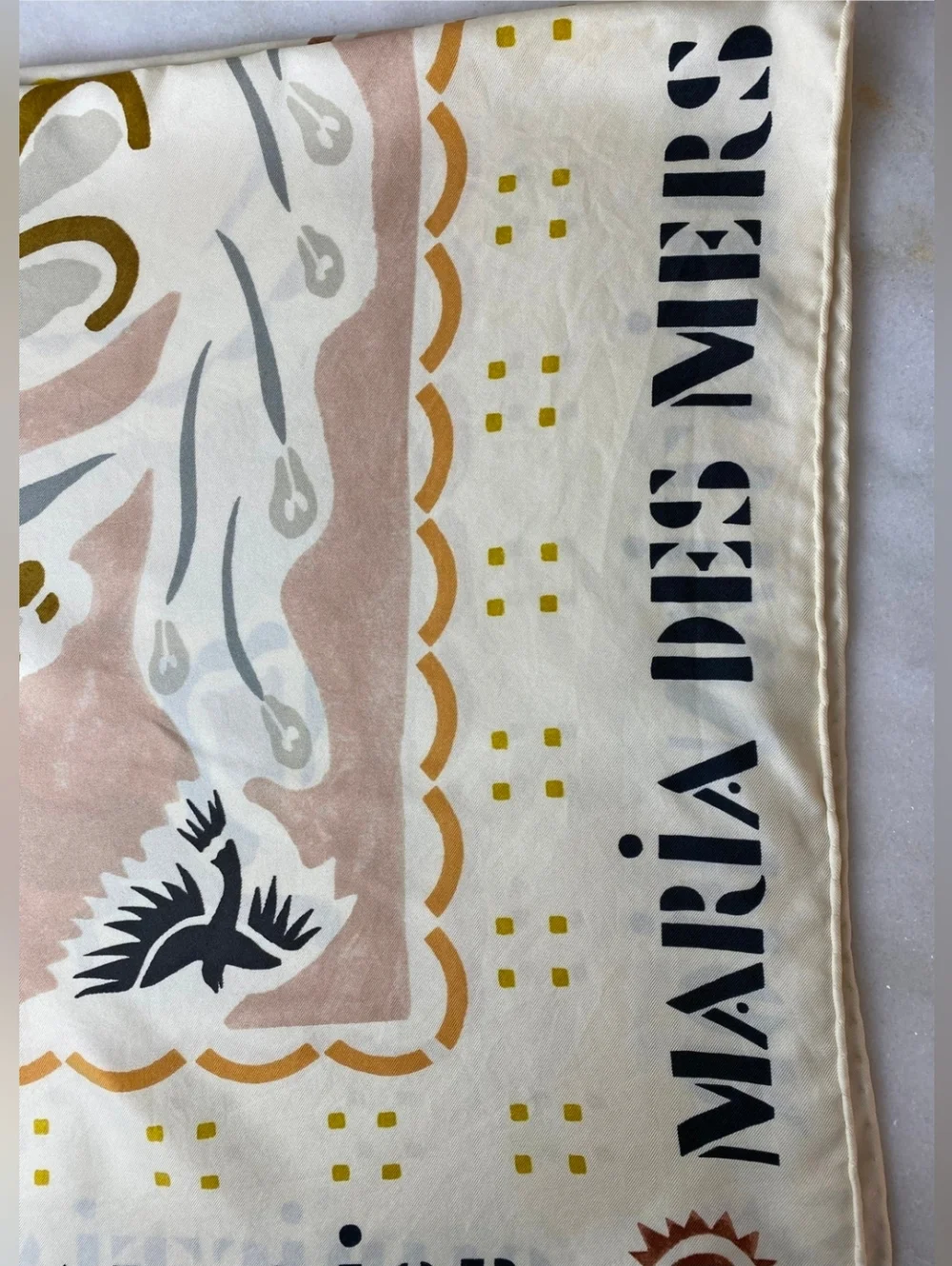Christian Dior Silk Scarf Large Square